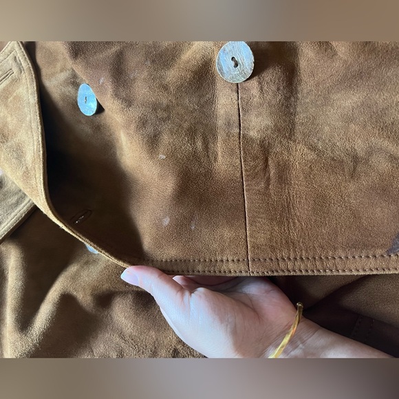 Burberry leather jacket outer fit USA 4-6 - Picture 6 of 14